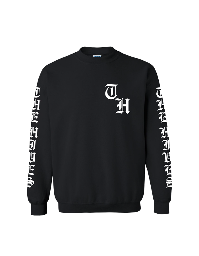 The Hives - Black Old English Crewneck Sweatshirt