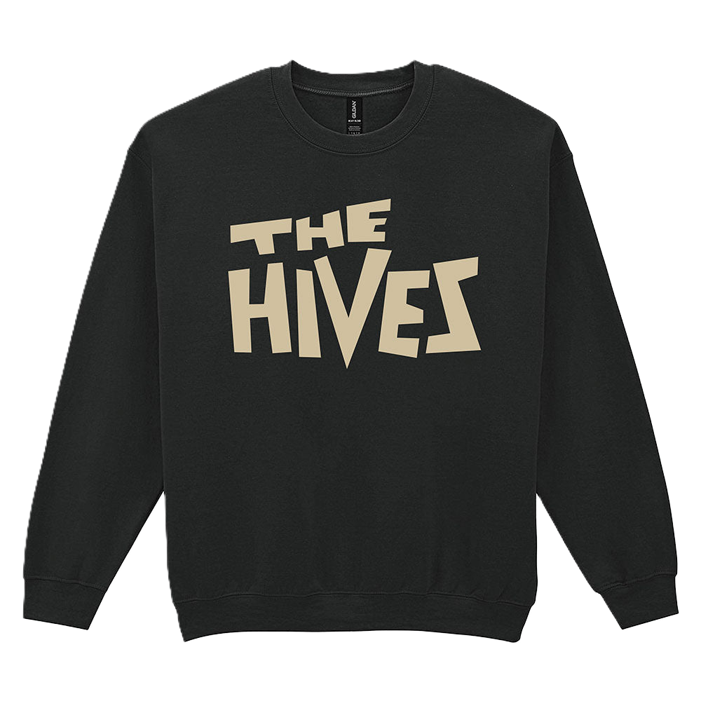 Cut Logo Black Crewneck