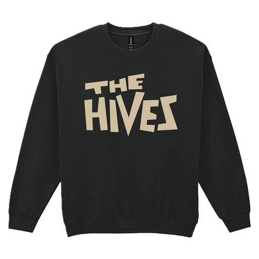 Cut Logo Black Crewneck