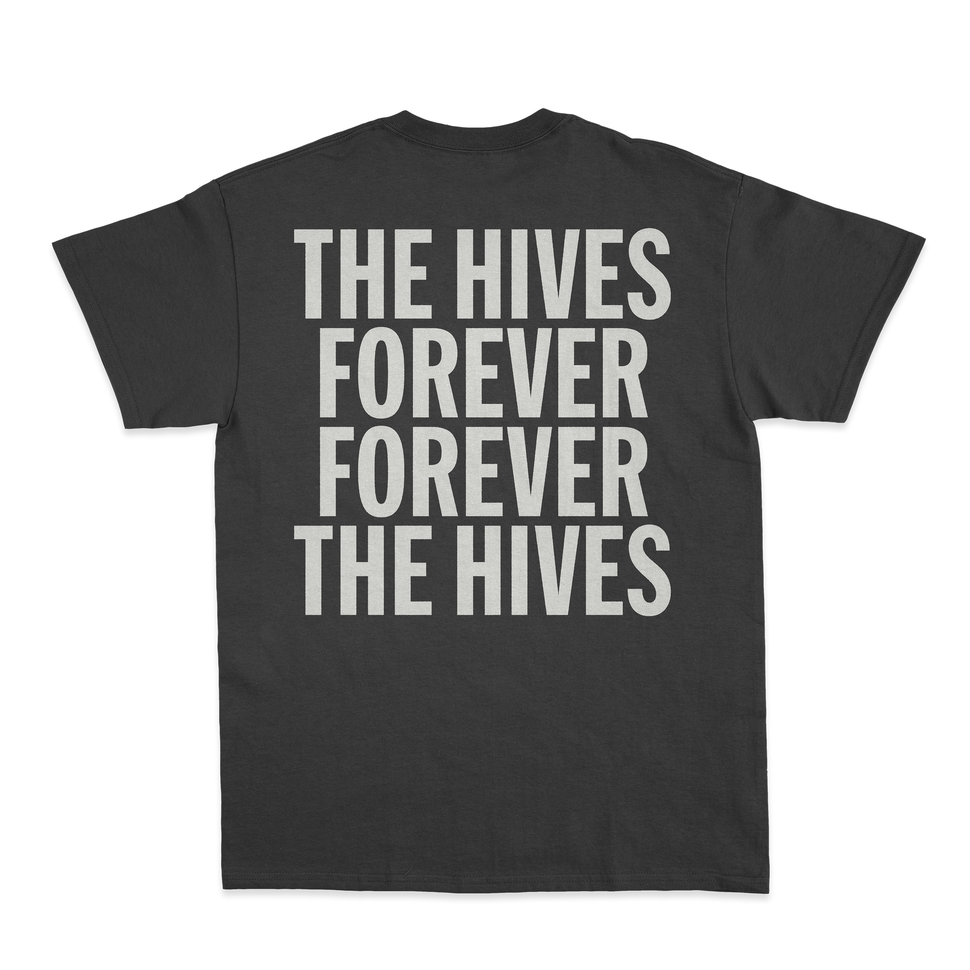 The Hives Forever Forever The Hives Rasterized Black T-Shirt