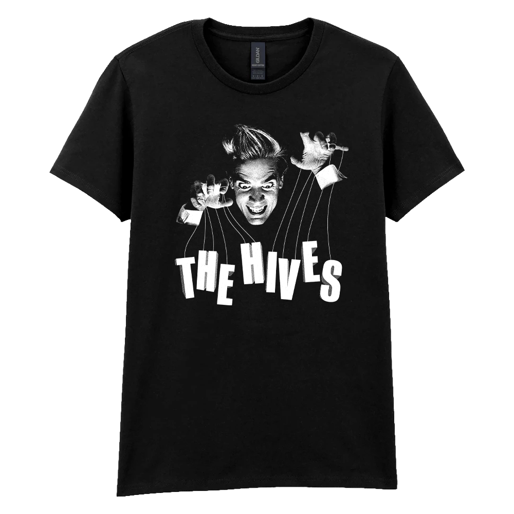 The Puppeteer Women Black Tee