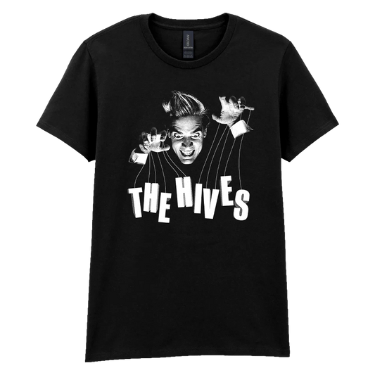 The Puppeteer Women Black Tee